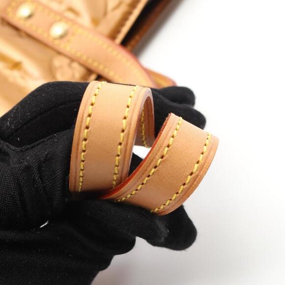 LOUIS VUITTON Brown Leather Tote Bag - Picture 7 of 10